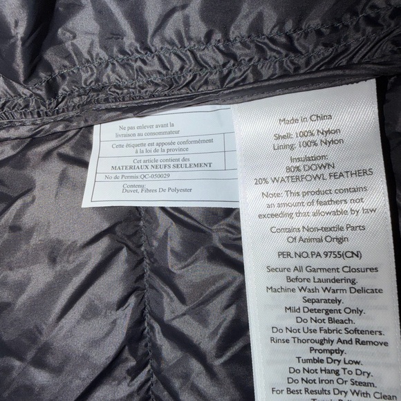 Eddie Bauer Mens Sz XL Puffer Full Zip Packable Down Insulated Jacket - Picture 6 of 12